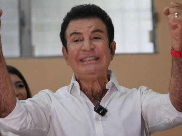 El candidato presidencial del Partido Liberal, Salvador Nasralla.