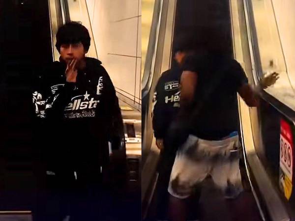 Lo que parecía ser una oportunidad para ganar popularidad en redes sociales terminó de una manera inesperada para un joven que intentó realizar una de las llamadas “batallas de aura” en las escaleras de un centro comercial en México.