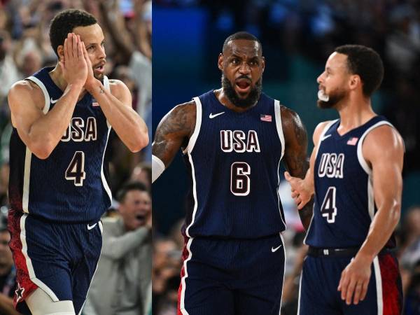 LeBron James y Stephen Curry lideraron a Estados Unidos a ganar el oro olímpico del básquet masculino de París 2024.