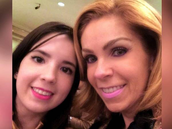 Rocío Sánchez y su fallecida hija Daniela.