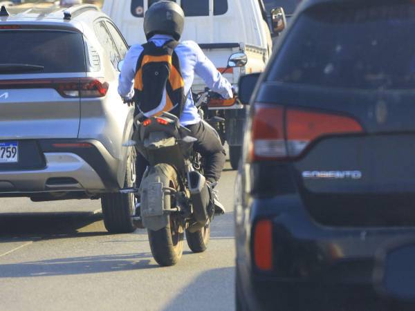 Más de tres millones de vehículos conforman el parque vehicular en Honduras, más de 1.6 millones son motocicletas.