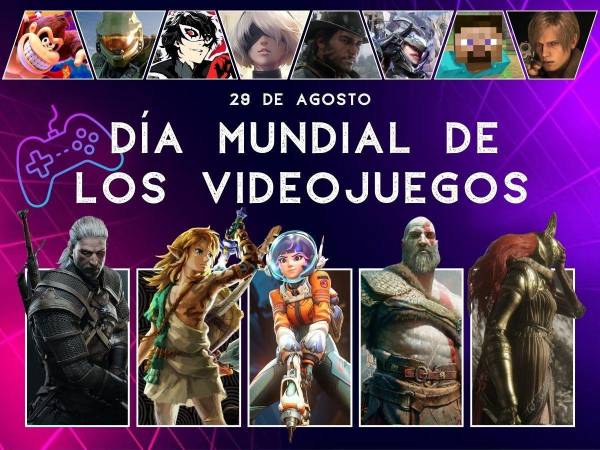 El 29 de agosto se celebra el Día Mundial de los Videojuegos; no es que la necesitaras en primer lugar, pero esta es una excusa perfecta para jugar hoy, ¿y por qué no?, todo el fin de semana.