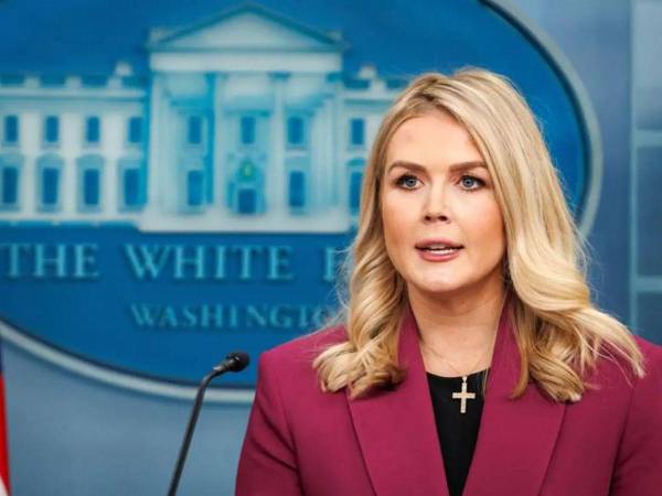 Karoline Leavitt, portavoz de la Casa Blanca.