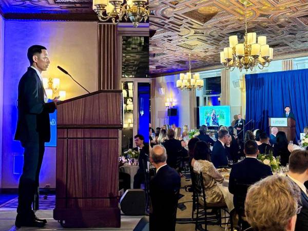 El filántropo e influencer japonés Shin Fujiyama en Nueva York.