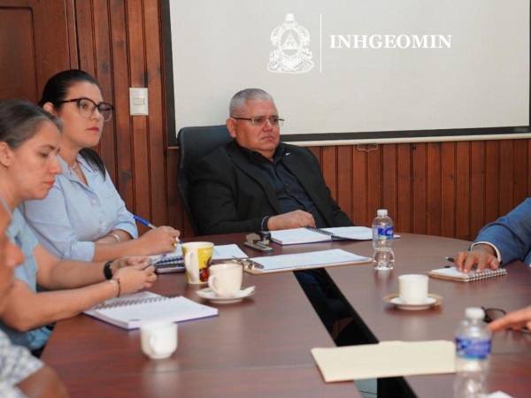 La iniciativa fue encabezada por Óscar García, director ejecutivo del INHGEOMIN.