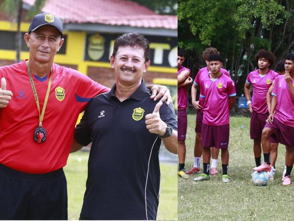 Mauro Reyes disfruta de la oportunidad de dirigir al primer equipo del Real España y espera que la Junta Directiva le permita completar el torneo. Foto Neptalí Romero.