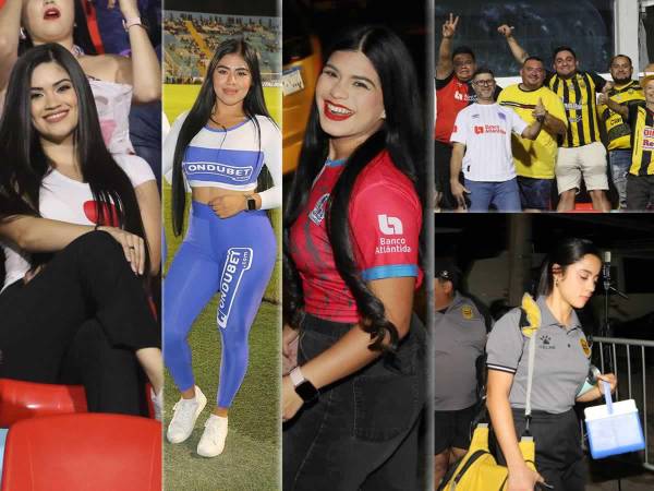 Así es el ambiente que se vive en el Clásico Olimpia - Real España en el estadio Nacional Chelato Uclés, por la jornada 15 del Torneo Apertura 2024.