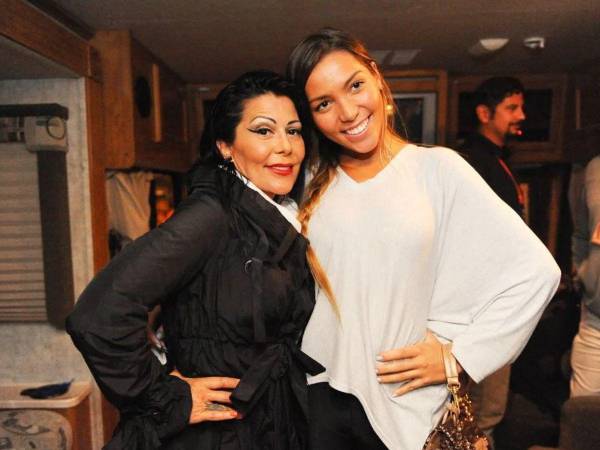 La cantante Alejandra Guzmán y su hija Frida Sofía.