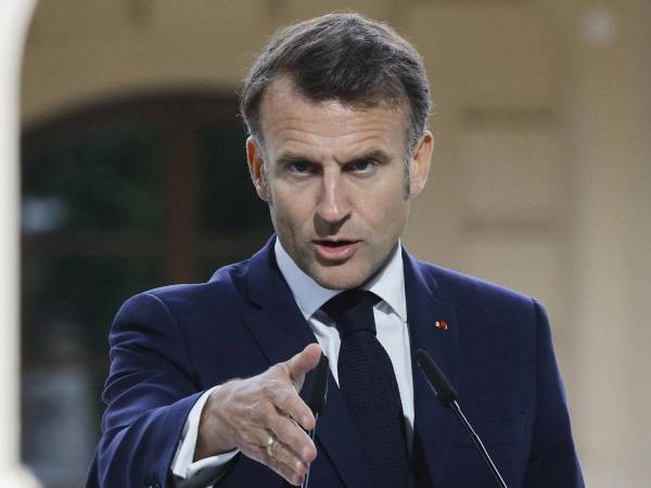 El presidente de Francia, Emmanuel Macron.