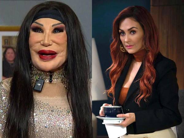 Las actrices Lyn May y Aracely Arámbula.