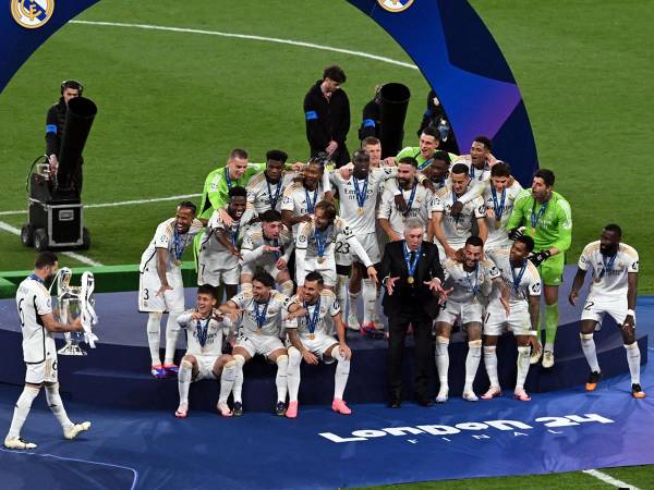 El Real Madrid levantó su décimoquinta Champions League.