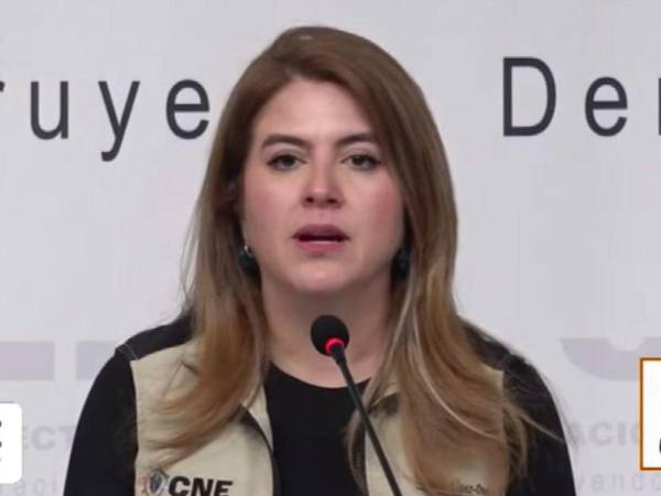 La consejera presidenta del Consejo Nacional Electoral (CNE), Cossette López.