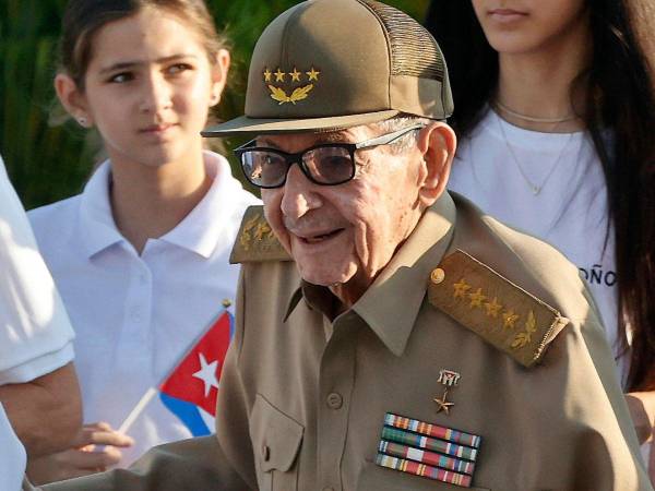 El expresidente cubano Raúl Castro.