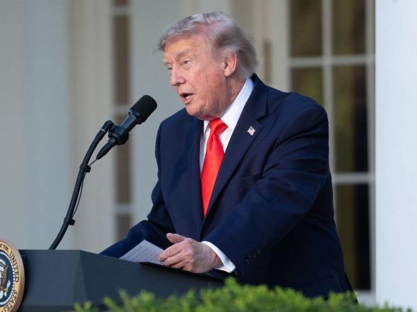 El presidente de Estados Unidos, Donald Trump.