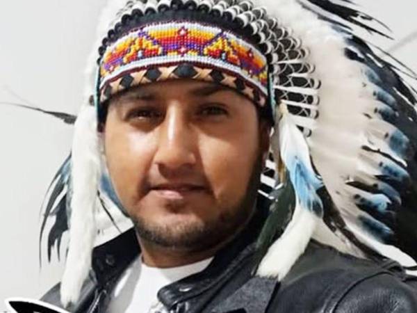 El rockero mexicano Óscar Lerma.