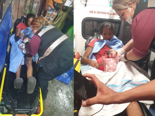 Una mujer hondureña vivió un momento inesperado al dar a luz en plena vía pública en San Pedro Sula, zona norte de Honduras.