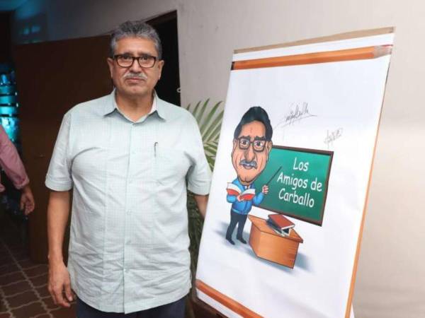 Fotografía en vida de José Antonio Carballo cuando celebró su jubilación en el año 2022.