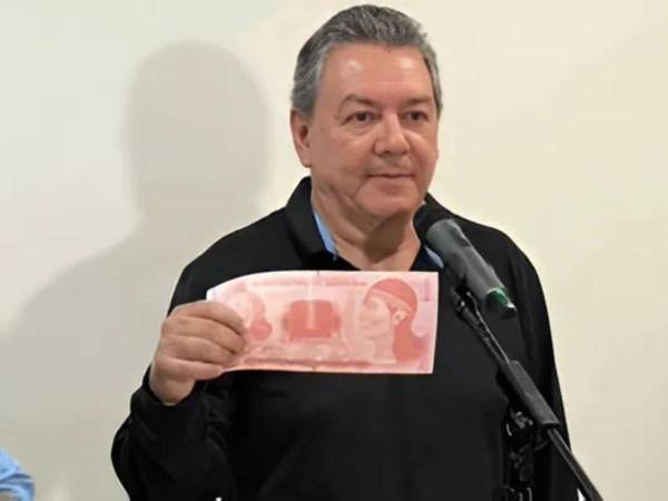 Mario “Chano” Rivera, candidato presidencial del Partido Demócrata Cristiano de Honduras (DC).