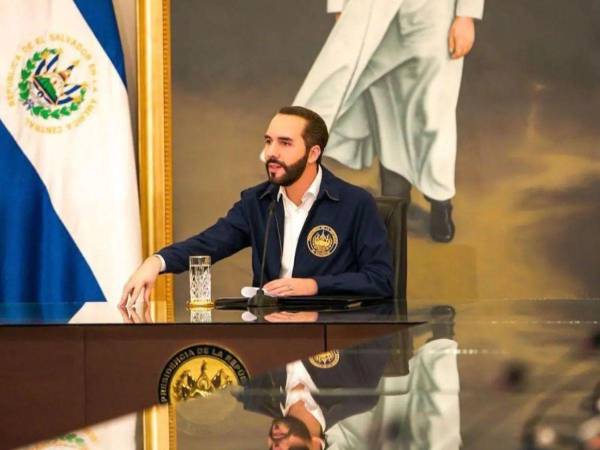 El presidente de El Salvador, Nayib Bukele.