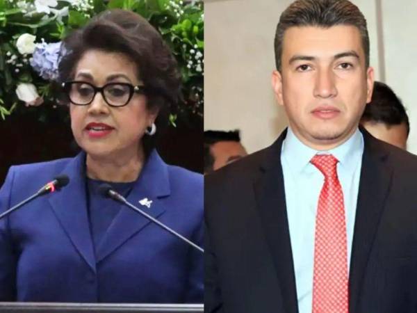Expresidentes de la Corte Suprema de Justicia (CSJ), Rebeca Ráquel Obando y Rolando Argueta.