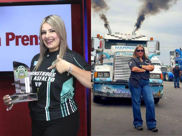 Ivanna Pérez es la joven hondureña que se coronó campeona internacional en una carrera de camiones.