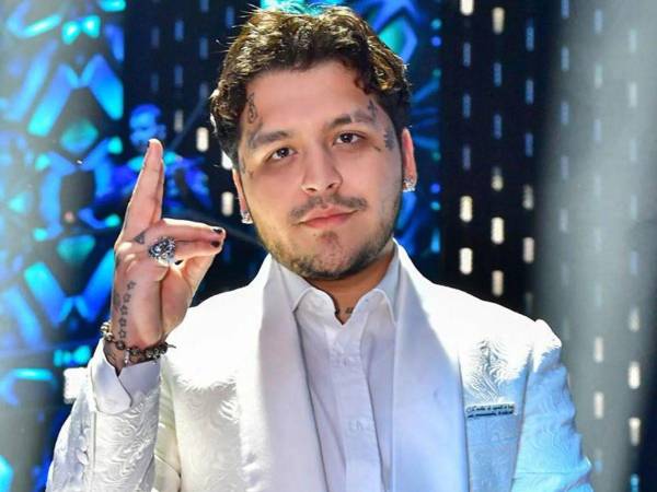 El cantante mexicano Christian Nodal.