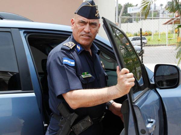 Juan Carlos Bonilla, exdirector de la Policía de Honduras, sentenciado por narcotráfico.