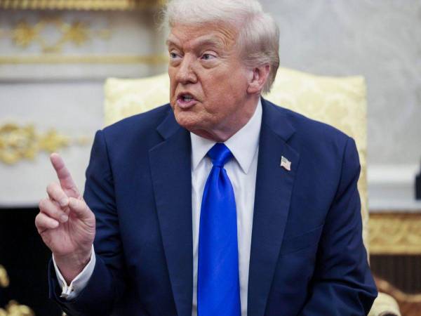 El presidente de Estados Unidos, Donald Trump, en la Casa Blanca.