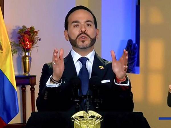 El presidente colombiano, Abelardo de la Espriella.