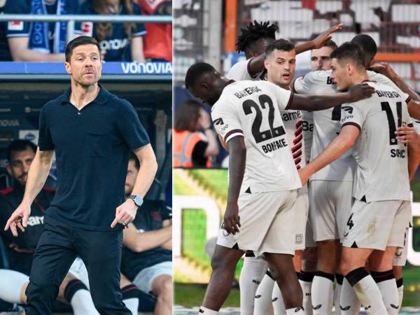 El Bayer Leverkusen de Xabi Alonso se dio un festín goleando al Bochum en la penúltima jornada de la Bundesliga.