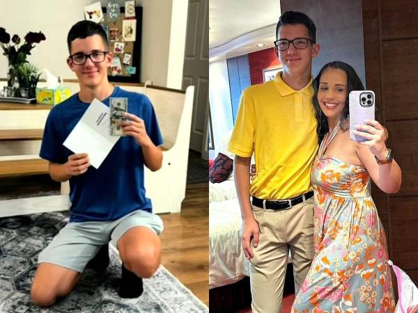 Collin Griffith, de 17 años, apuñaló hasta matarla a su madre en Florida, un año después de disparar y asesinar a su padre en Oklahoma.