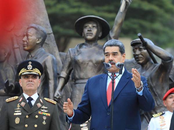 El presidente de Venezuela, Nicolás Maduro, en un acto de gobierno en Caracas.