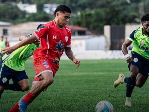 Los Potros vencieron 0-1 al recién ascendido Estrella Roja en el estadio Marcelo Tinoco de Danlí.