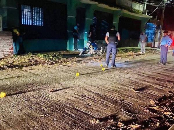 Investigan atentado contra familia en colonia Miramar, municipio de La Ceiba, departamento de Atlántida.