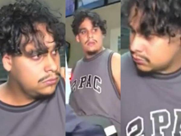 Presunto integrante de la Pandilla 18 capturado por las autoridades policiales en Tegucigalpa.