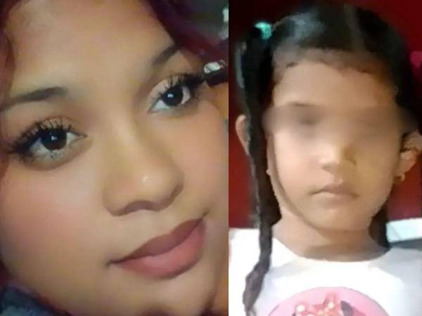 La mujer fue identificada como Roxana Paola Cortés, mientras que la niña respondía al nombre de Nasly Adriana Velásquez.