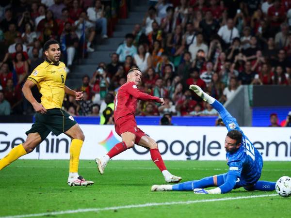 El delantero portugués jugó 60 minutos en la victoria de Portugal este día. FOTO EFE.