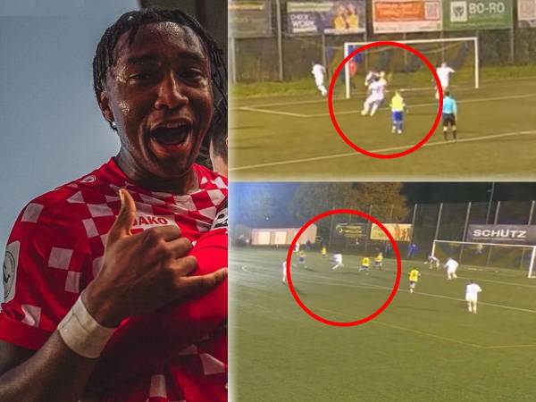 Nayrobi Vargas marcó tres goles en goleada escandalosa del Mainz en Alemania.