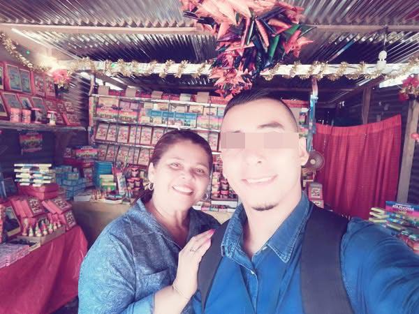 Foto en vida de Lilian Flores, de 56 años, la víctima del incendio en Catacamas, Olancho.