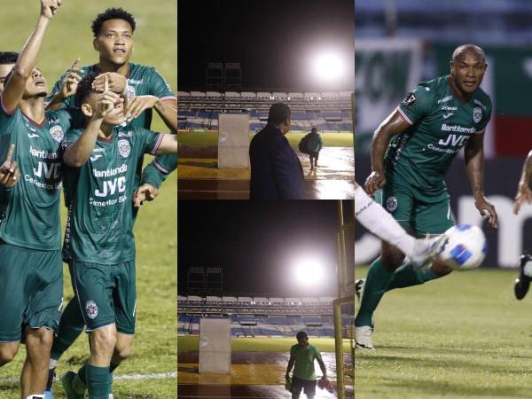 El estadio Olímpico de San Pedro Sula vivió un inédito momento este miércoles por la noche en el partido entre Marathón y Luis Ángel Firpo por la Copa Centroamericana.