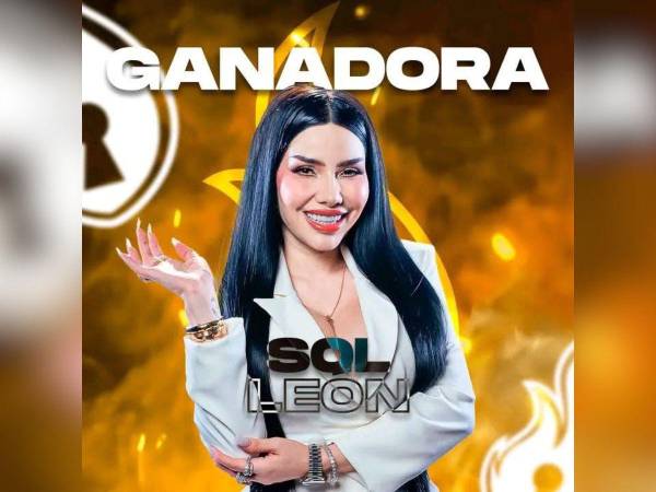 Sol León se convirtió en la ganadora de los de los 2 millones de pesos.