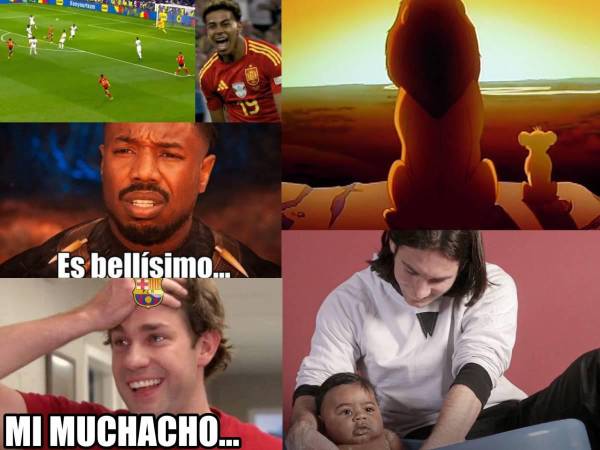 Lamine Yamal es el protagonista de los memes luego de la victoria de España sobre Francia.