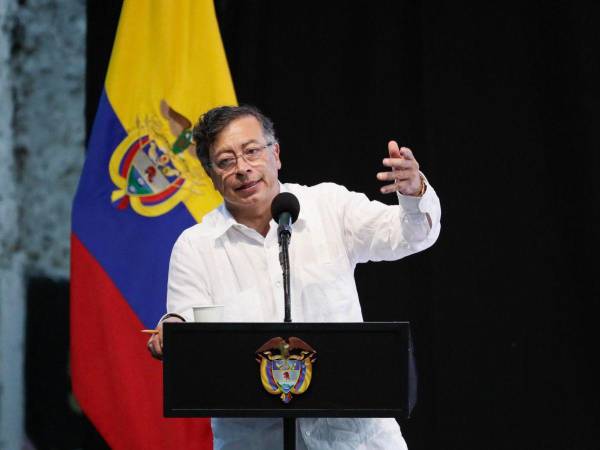 El presidente de Colombia, Gustavo Petro.