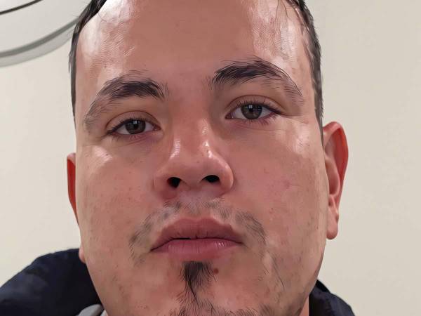 David Eduardo Mejía Martínez, salvadoreño detenido por ICE en California.
