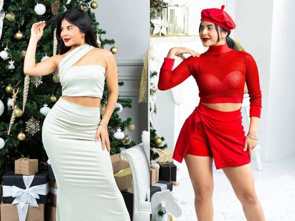 La presentadora de televisión robó suspiros al mostrar su lado navideño.