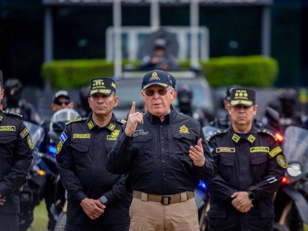 Gerzon Velásquez, ministro de Seguridad.