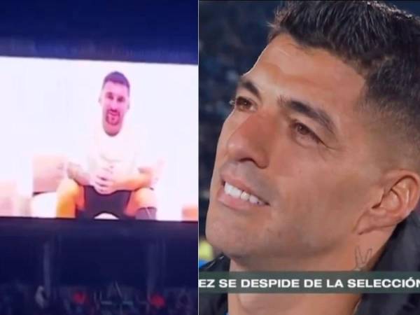 Leo Messi sorprendió con su mensaje para Luis Suárez que se despidió de la Selección de Uruguay.