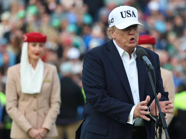El presidente de Estados Unidos, Donald Trump.