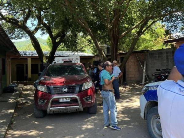 Kelvil Mauricio Amador Zelaya fue capturado como principal sospechoso de la muerte de su padre, de 92 años, en la aldea Azacualpa, Reitoca, Francisco Morazán.