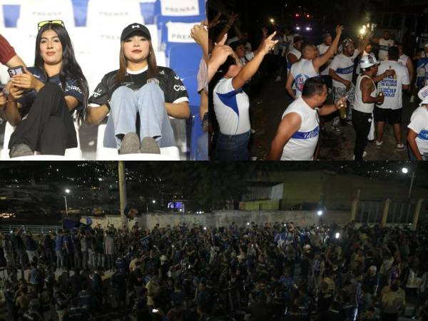 ¡Gran ambiente en el Estadio Nacional! Motagua confirma lesionado, Alianza armó una tremenda fiesta y la sorpresa de Concacaf en el Estadio Nacional. Foto David Romero